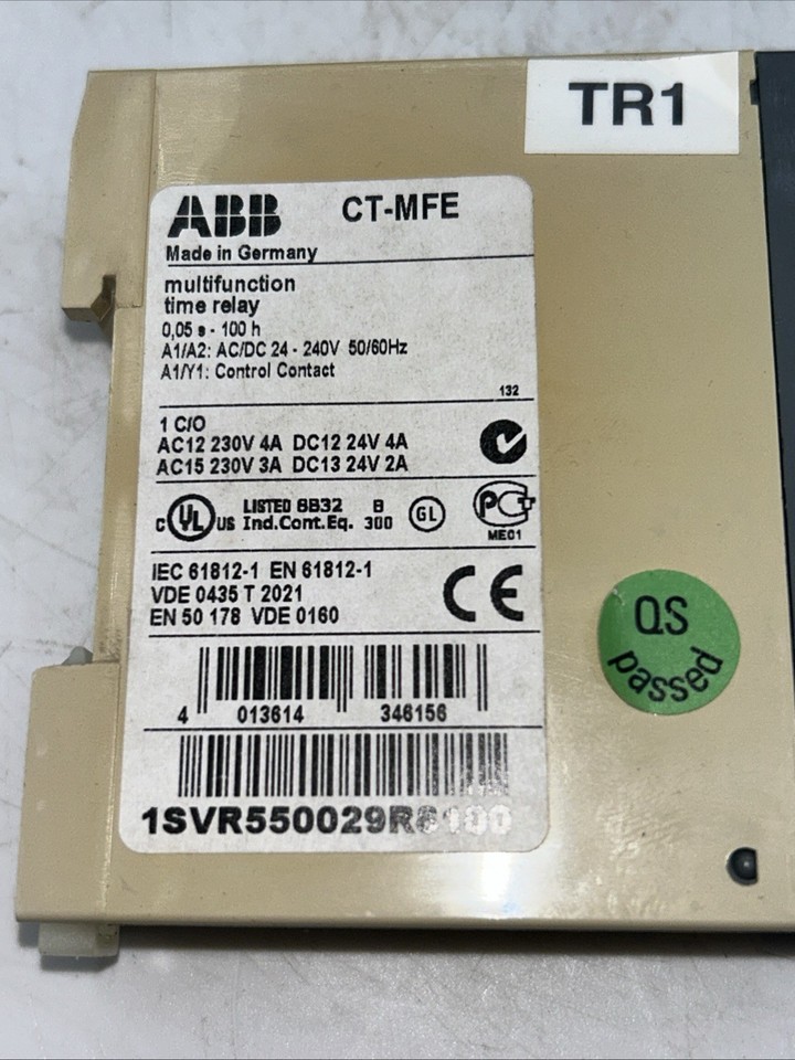 Eaton Moeller ETR4-70-A Timing Relay, 2W, 0.05s-100h, Multi-function, - OptoElectronics