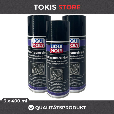 Liqui Moly Motorraumreiniger 3 x 400 ml Motorpflege Reiniger Engine Cleaner