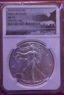 2015 AMERICAN SILVER EAGLE - $1 - Early Releases - 0.999 Silver - NGC MS 70