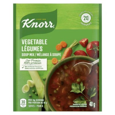 Knorr Vegetable Soup Mix 40 g. / 1.4 oz. x 6