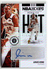 2019-20 Hoops Premium Stock Hot Signatures Rookies Louis King RC Auto #HS-LKI