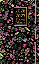 Pocket Calendar 2026-2027 for Purse: 2 Year Planner - From January...