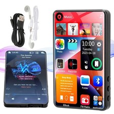 4.0in Screen MP3 Player HiFi MP3 Player FM Radio Portable for TF Card Support