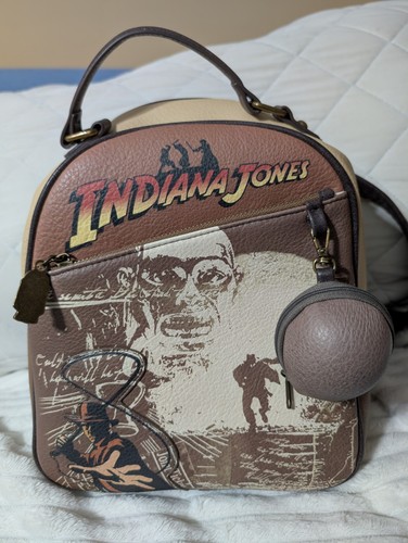 Indiana Jones Boulder Scene Mini Backpack  (Our Universe brand) RARE