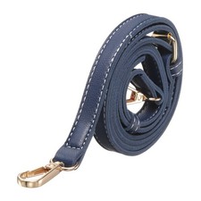 Leather Purse Straps 1Pcs - 51.2 Inch Adjustable Straps - Deep Blue Gold