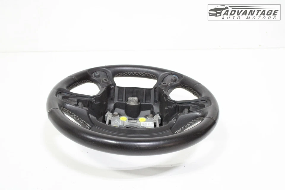 2015-2020 GMC YUKON FRONT LEFT DRIVER SIDE STEERING WHEEL 4 SPOKE JET BLACK OEM - Image 3 of 4