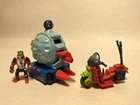 VTG TMNT Teenage Mutant Ninja Turtles Mini Mutants 1994 Crushing Slam Bam Combo