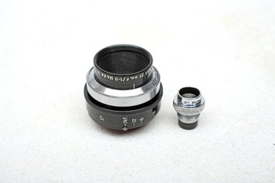 Bell & Howell Lumax 21mm f1.9 Cine C-Mount 21/1.9 Lens+SET+FAST+Samples+UnCommon