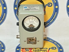 Vintage Bird Thruline Wattmeter Model 43 Watt Meter + 5W Element  very clean