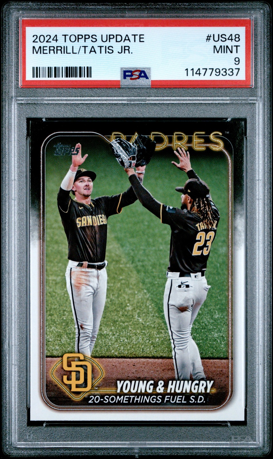 2024 Topps Update Series - Veteran Combos Fernando Tatís Jr., Jackson Merrill #US48 (RC)