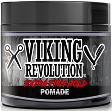 Extreme Hold Pomade for Men - Strong Hold Water Based Styling Product 4oz