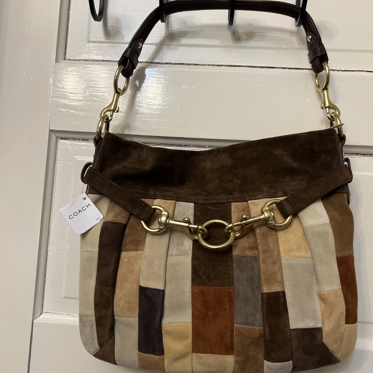 Coach Hampton Hobo Handbags & Bags Suede Exterior for Women | eBay