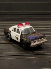 TOMY AFX HO Slot Car Police Pursuit 213 Street Series 8764 w radar gun