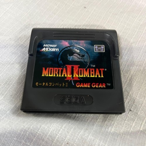 Mortal Kombat II Sega Game Gear Japan Cartridge Only Rare Fighting Game Retro - Picture 1 of 3