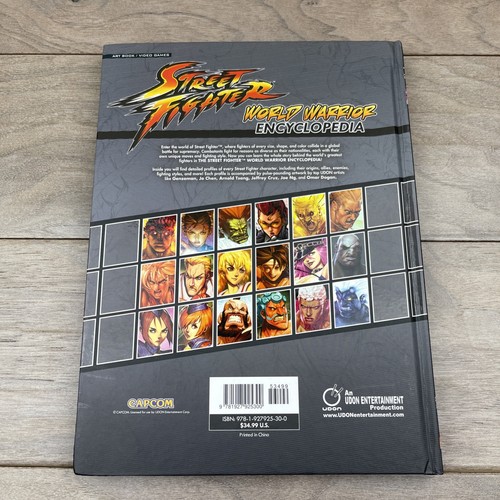 Udon Studios Art Books Street Fighter - World Warrior Encyclopedia - Picture 2 of 24