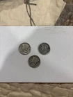 Liberty dimes 45,44,43 Goodf condition