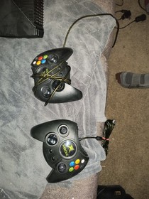 Microsoft Xbox Original Console w/ Box, 2 Controllers & Cables & 5 Games!
