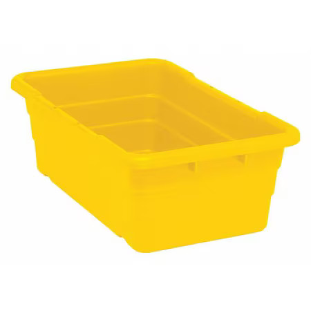 Quantum Storage Systems Tub2516-8Yl Cross Stack Storage Container, 9.8 Gal,