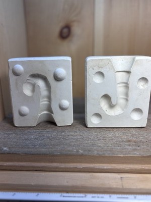 Perfect Condition SFA 295 Candy cane Slip Cast Mold 4 