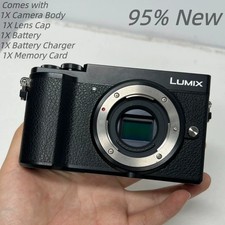 95% New Panasonic Lumix GX9 20MP Mirrorless Camera 5-Axis IBIS Body Black