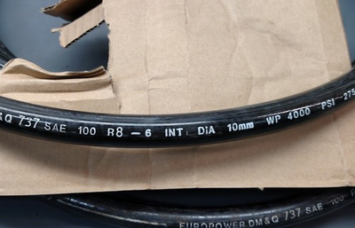 #ad #ad Euro Power Euroflow DMamp;Q 737 06 SAE 100 R8 Int Dia 10mm WP4000 PSI 275 BAR $7.99