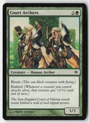 MTG - Court Archers #126 - Regular - ALA Shards of Alara