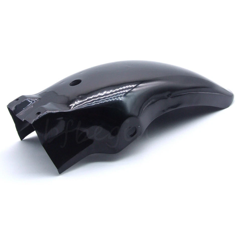Motorcycle Rear Fender Mudguard Black For Yamaha Virago 250 V-Star 650 Honda US - Image 4 of 4
