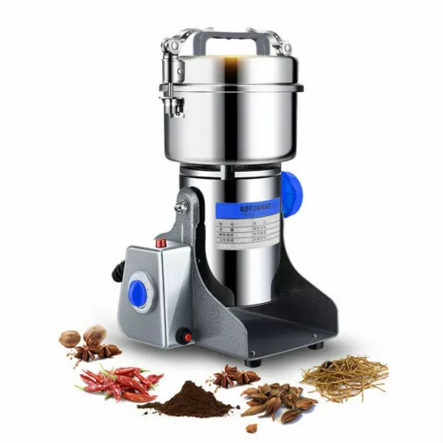 800G Electric Dry Food Grinder Machine Grains Spices Hebals Mill Cereal Grinding - Picture 8 of 13