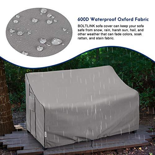 Outdoor Patio Furniture Covers Waterproof Durable Loveseat Sofa Cover Fits up... - Picture 3 of 9