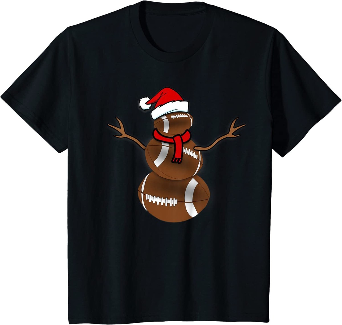 Christmas Football Ball Santa Snowman Sports Gift Youth