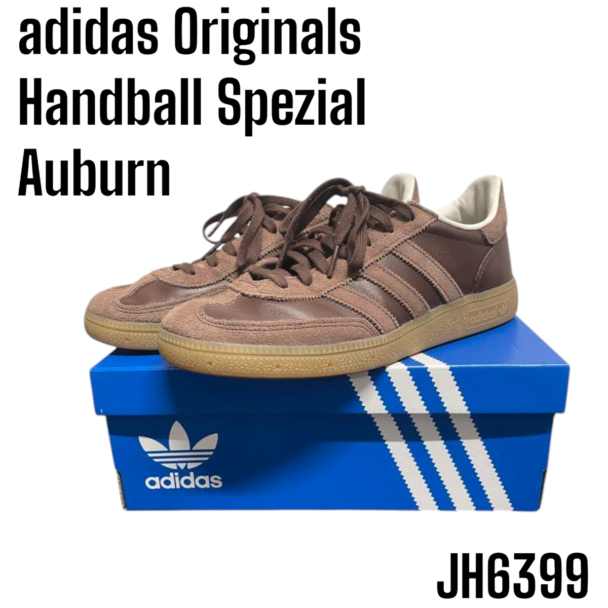 adidas Originals Handball Spezial Auburn Off White JH6399 Men's