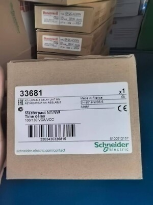 33681 Schneider ACB NW NT Adjustable delay unit MN/UVR 100/130V AC/DC