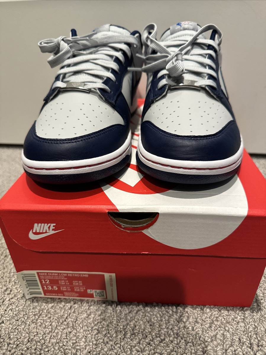 Size 12 - Nike Dunk Low EMB x NBA 75th Anniversary