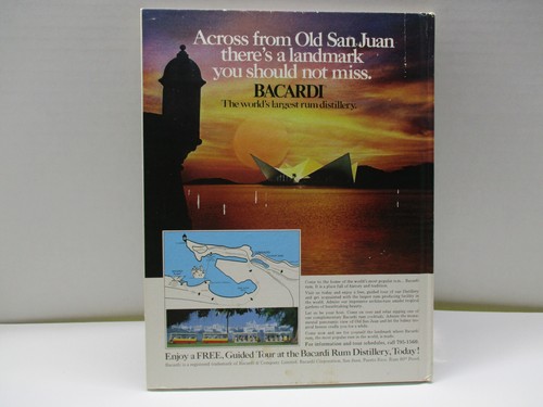 Vintage 1983 LEISURE GUIDE Puerto Rico Hotel Travel Condado Holiday Inn HC - Picture 2 of 7