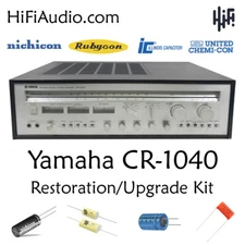 Yamaha CR-1040  rebuild restoration recap service kit fix repair capacitor