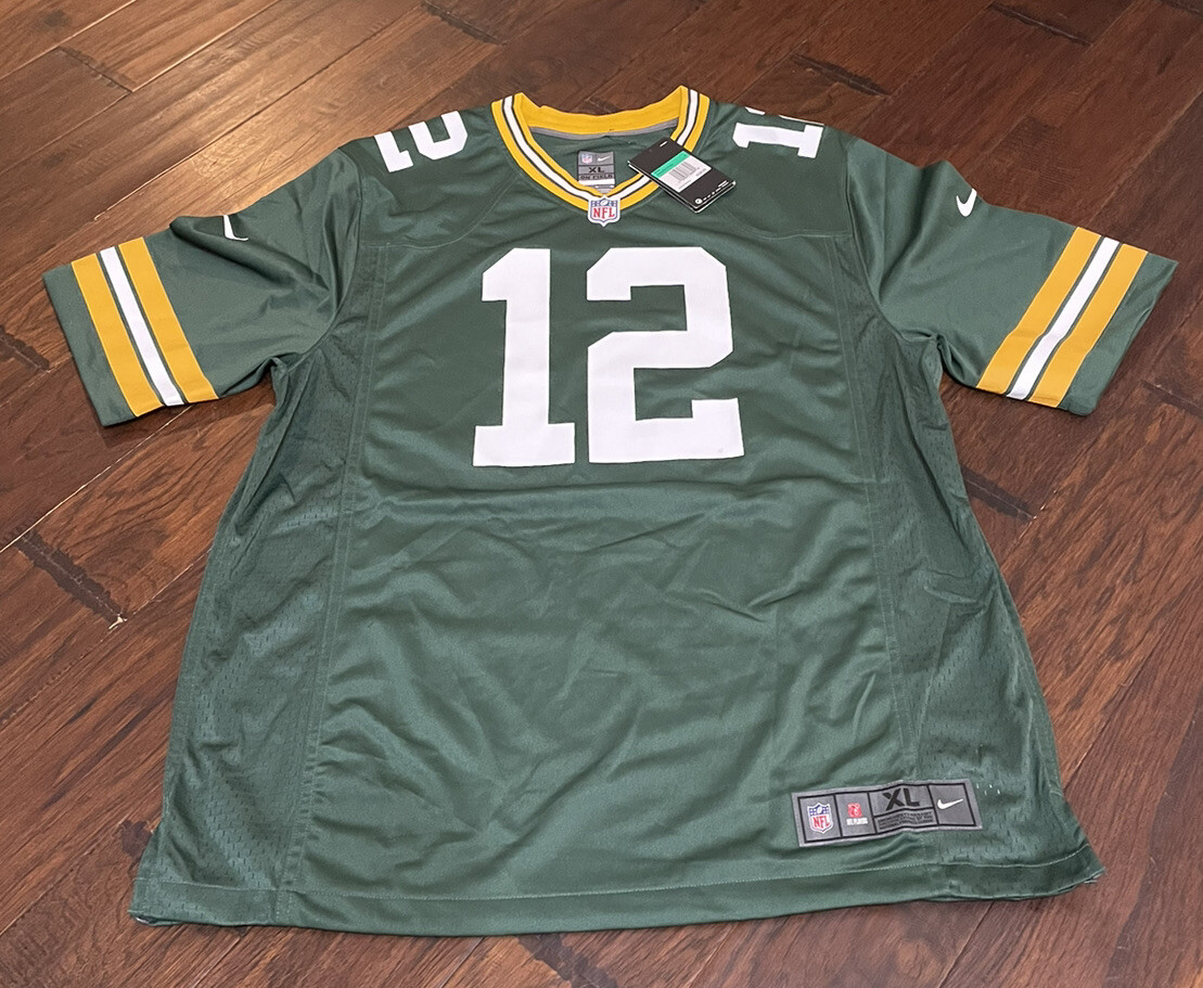 NIKE - RODGERS 　NIKE　ウェアー Men's Size 44 Aaron Rodgers Throwback Green Bay Packers Nike