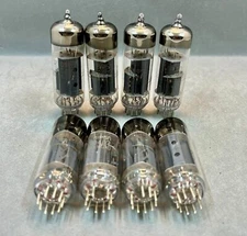 4pcs 6F5P 6VG8 ECL85 Triode-Penthode Tube Same Date Code 01-1984 Soviet NOS