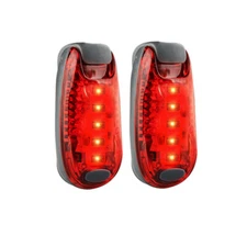 5LED USB Bike Bicycle Cycling Light Rear Tail Flashing Safety Warning Lamp Night