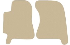 Vorne Fußmatten Velour Beige für Subaru Impreza II, GD,WRX 2000-2007 14xRand