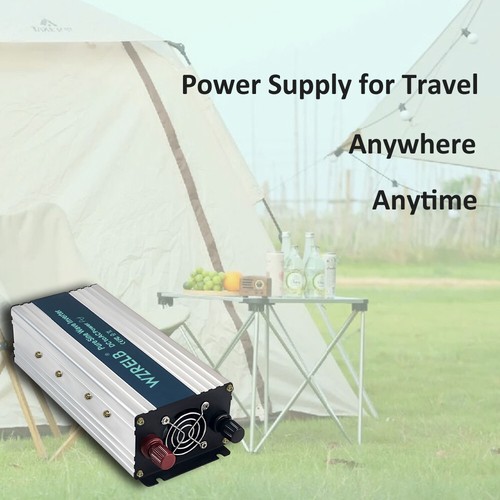 24V auf 120V 1000W Reiner Sinus Wechselrichter Stromwandler LKW Camping Auto Wohnmobil Haus - Bild 6 von 6
