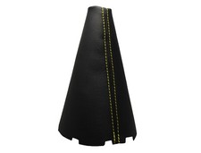 Gelb Faden Echtleder Schaltmanschette Schaltsack Für TOYOTA COROLLA 2000-2008