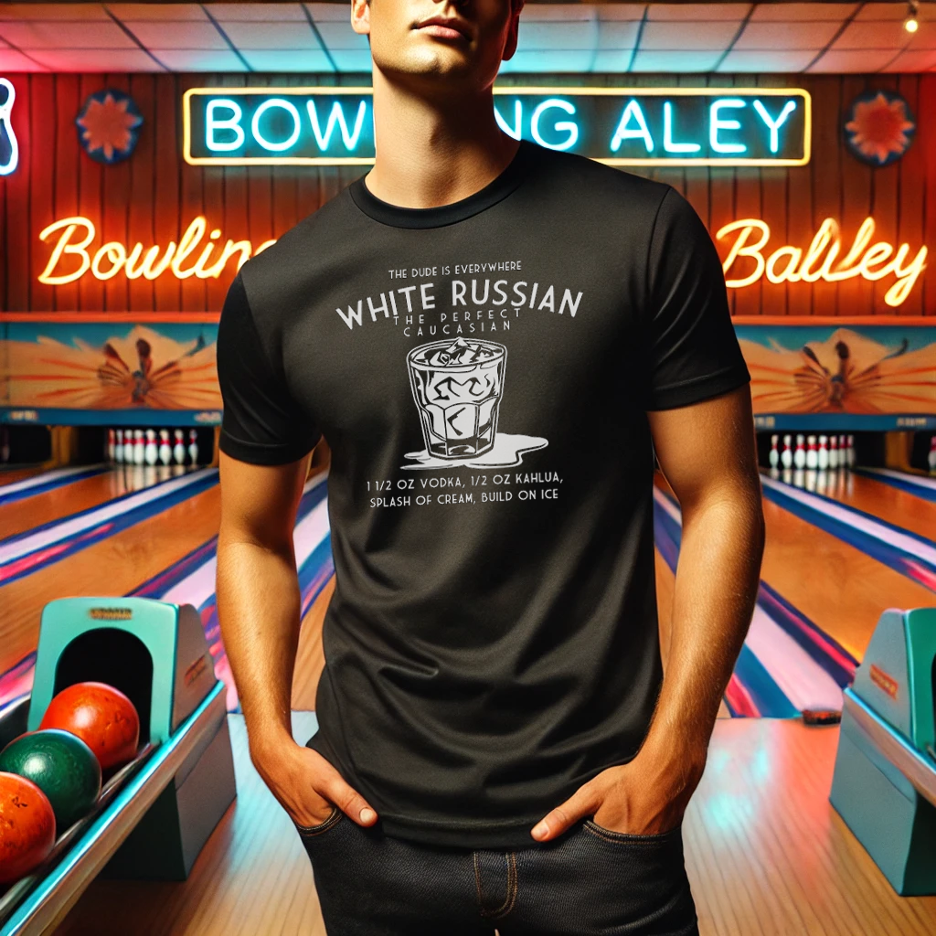 Famous Movie Lebowski White Russian the perfect caucasian The Dude