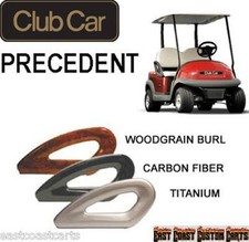 Club Car Precedent 2004-2011 Golf Cart Hip Restraints / Arm Rest Seat Rails