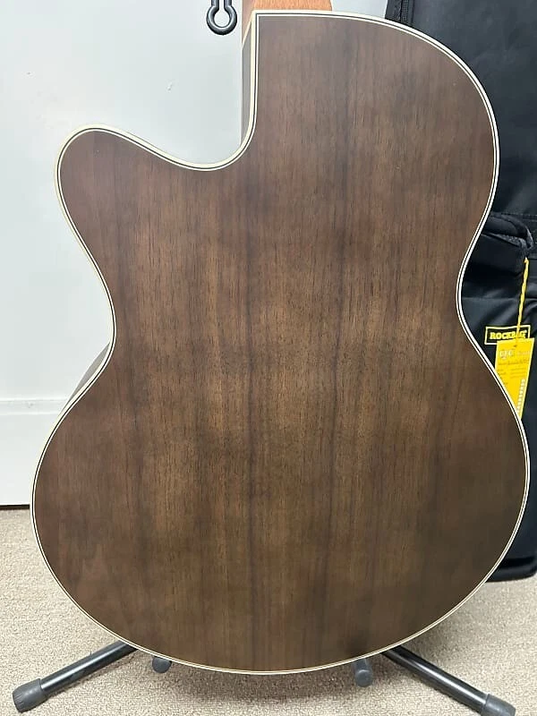 Warwick Rockbass Alien Deluxe 4 String Fretless Acoustic Electric Bass Natural - Image 4 of 4