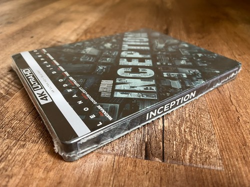 Inception w. Steelbook (4K UHD + Blu-ray, 2010, EU Import, Region Free) *NEW* - Picture 4 of 4