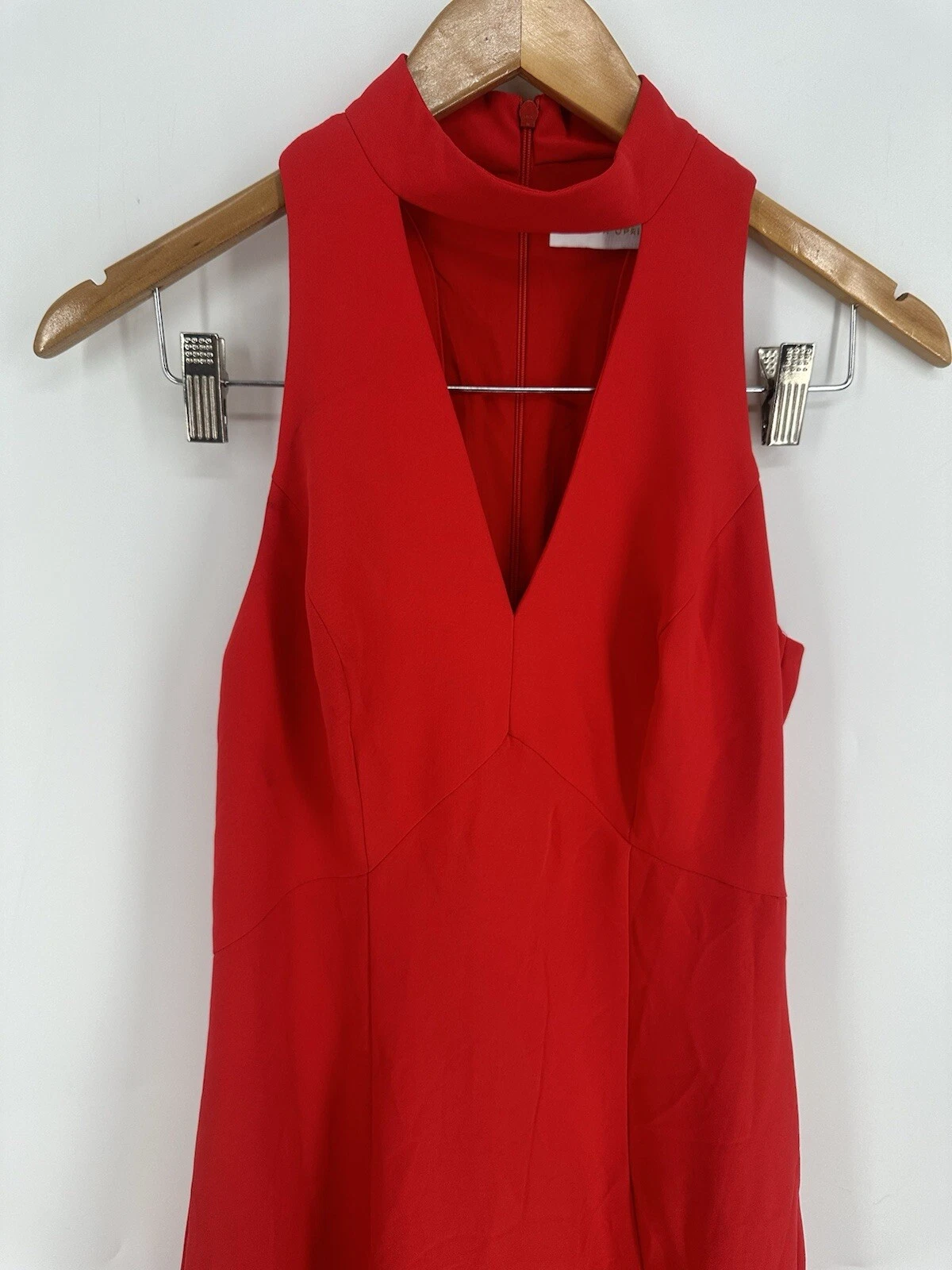 VALENTINO Abito midi Amanda Uprichard rosso Valentina donna XS leggi