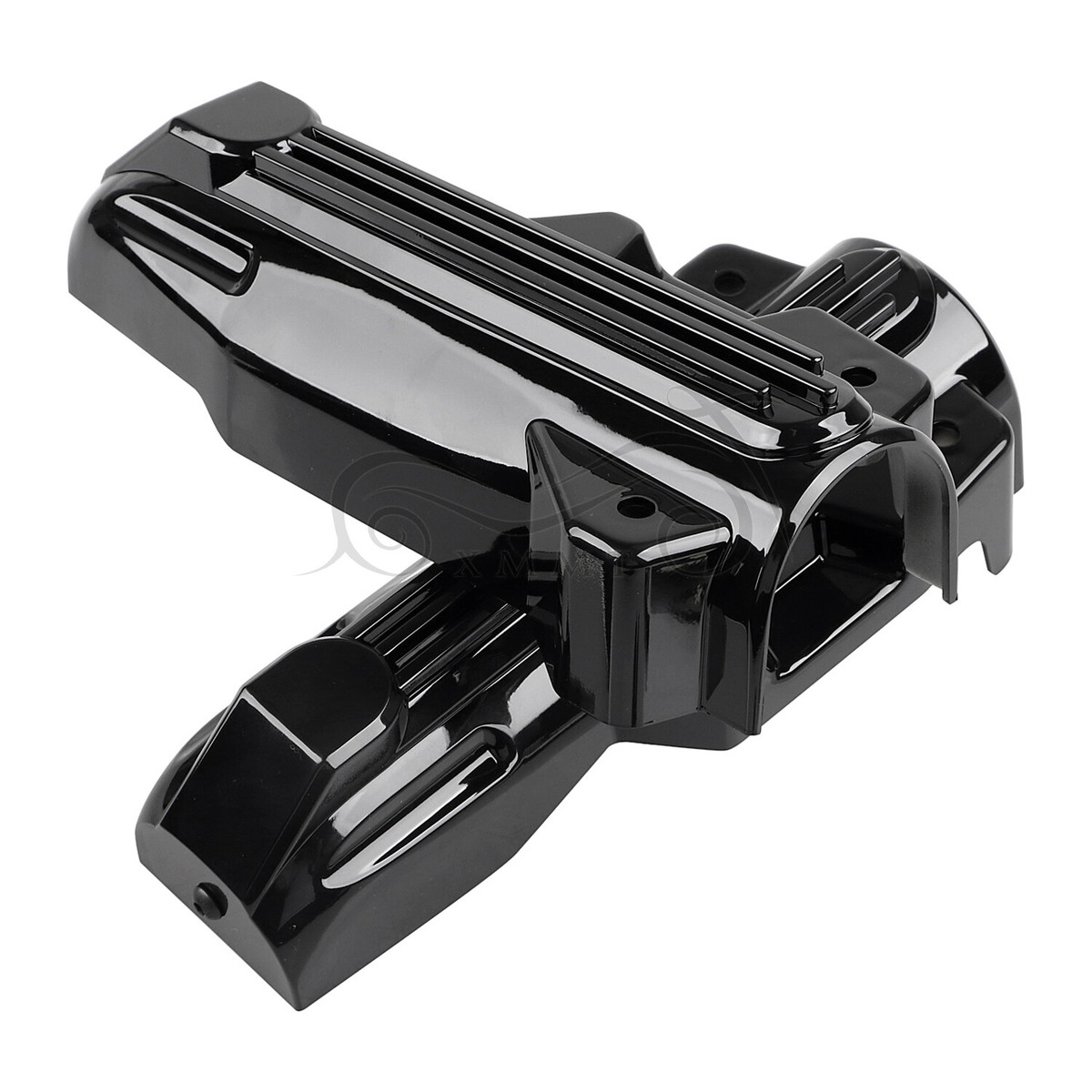 Trim Harley Chrome Fork Lower Leg Deflector Cover For Harley Road