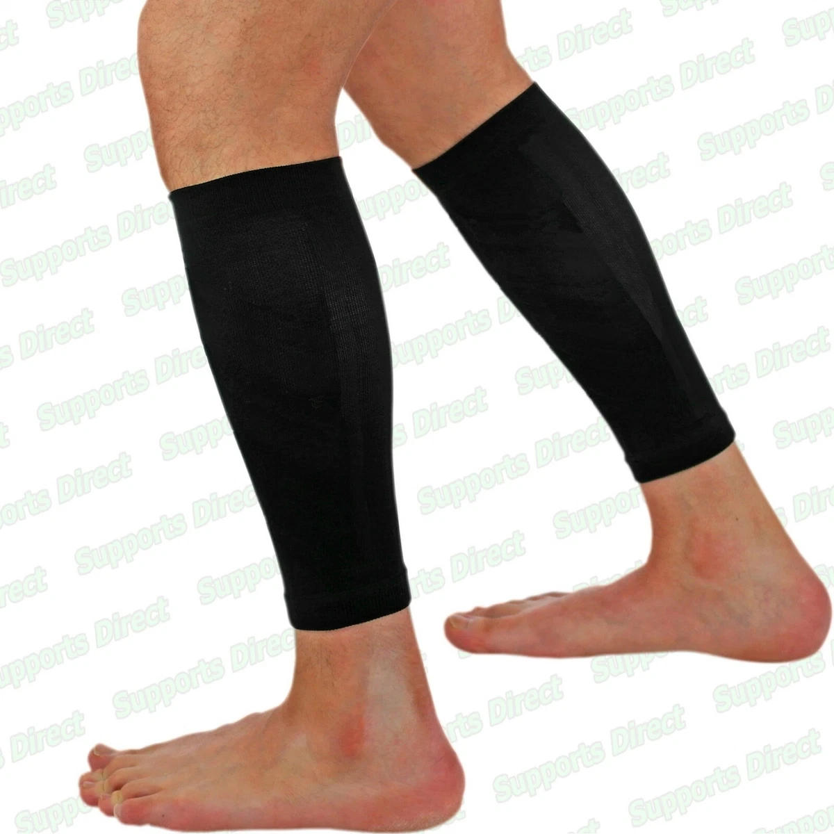 Elastic Calf Support Compression Sleeves Running Leg Pain Shin Splints Men  Women