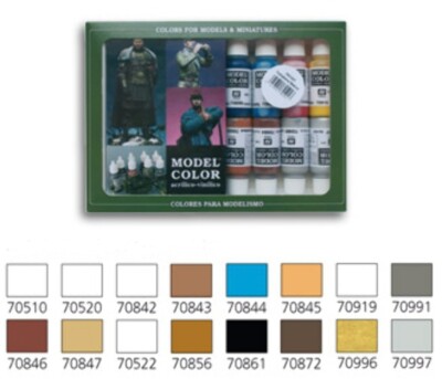 Vallejo 70102 FOLKSTONE SPECIAL - SET OF 16 COLORS