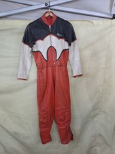 Tuta moto in pelle vintage Giudici Collezzione Originale Epoca